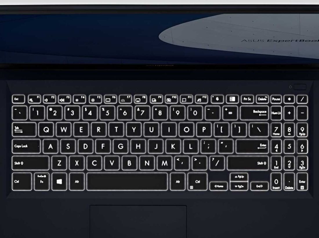 Laptop ASUS ExpertBook B1 B1502CBA  - Podświetlona klawiatura   