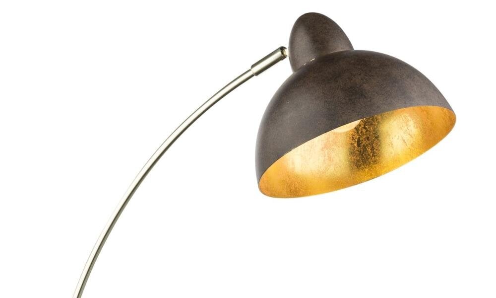 GLOBO Anita 24703SR lampa satynowa podstawa abażur chrom urok styl klosz światło żarówka intensywność barwa światło