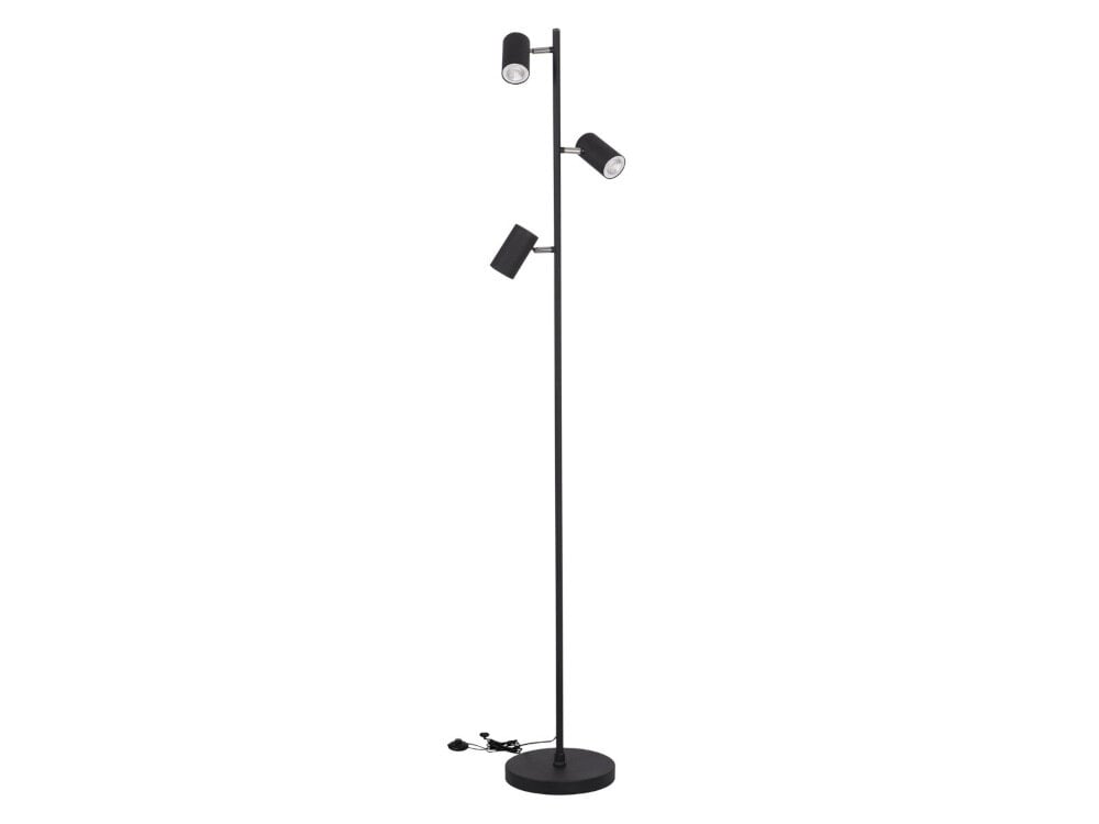 Lampa podłogowa KANLUX Evalo Fl 35788 Czarny eleganckie funkcjonalne oswietlenie skandynawski charakter estetyczna wysoka jakosc wykonania