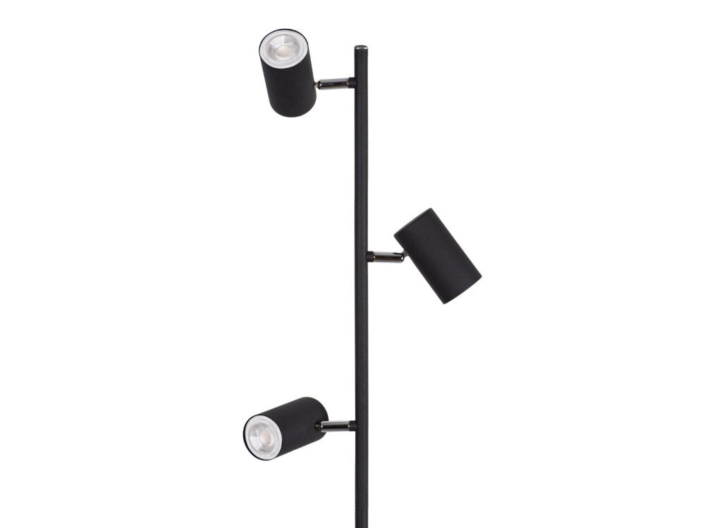 Lampa podłogowa KANLUX Evalo Fl 35788 Czarny czarny kolor  solidna konstrukcja ze stopu aluminium trwala stabilna efektowny element dekoracyjny praktyczne zrodlo swiatla