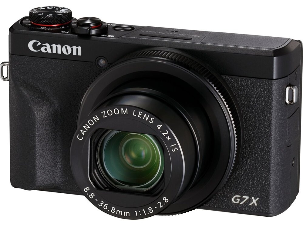 Aparat CANON PowerShot G7 X Mark III Czarny, 20.2Mpix, 4.2x zoom
