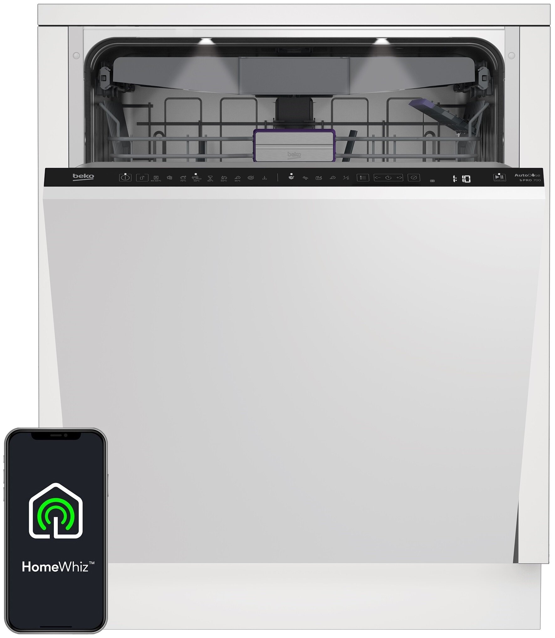 Zmywarka-BEKO-BDIN39640A-front