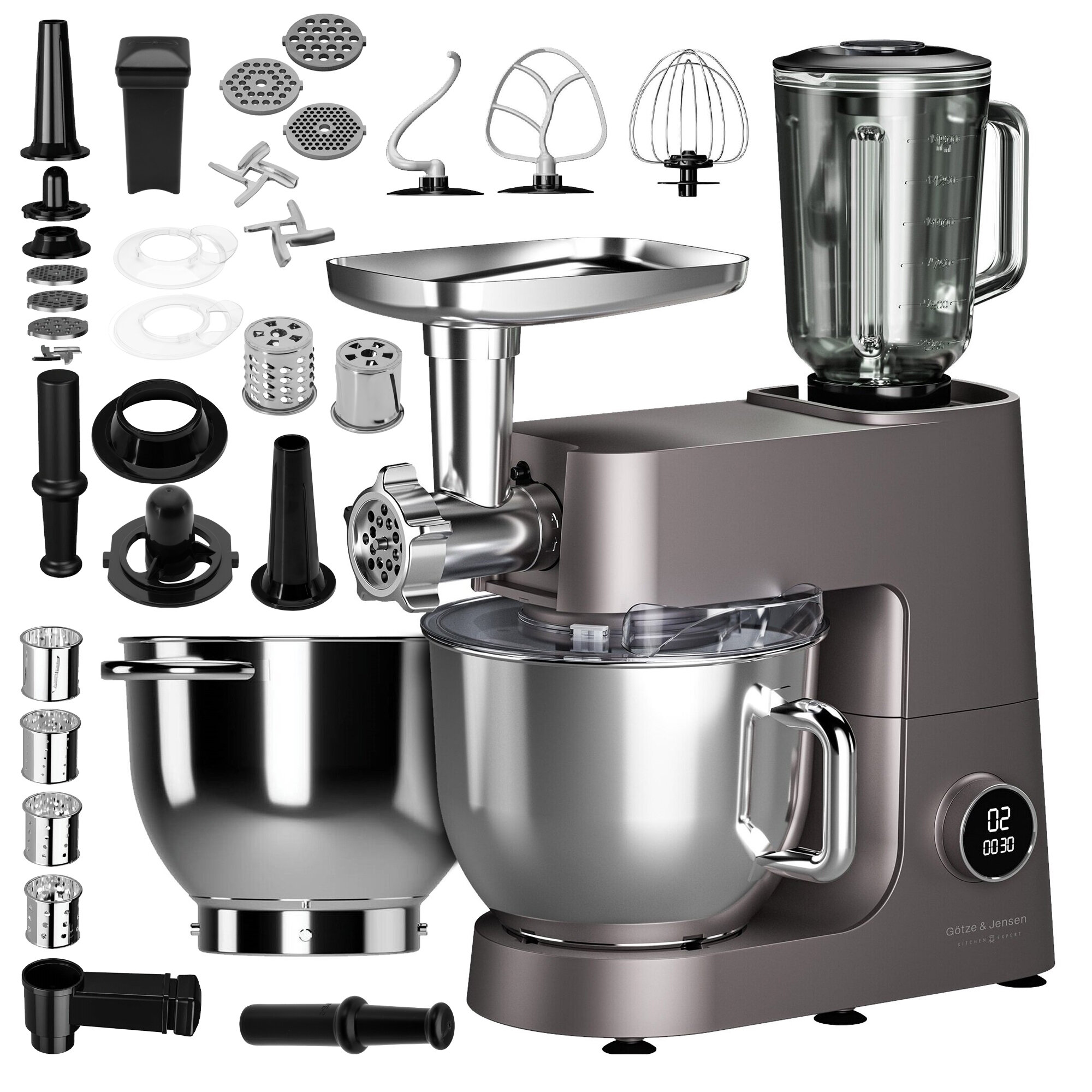 Robot kuchenny planetarny GÖTZE & JENSEN SB800T 1500W z