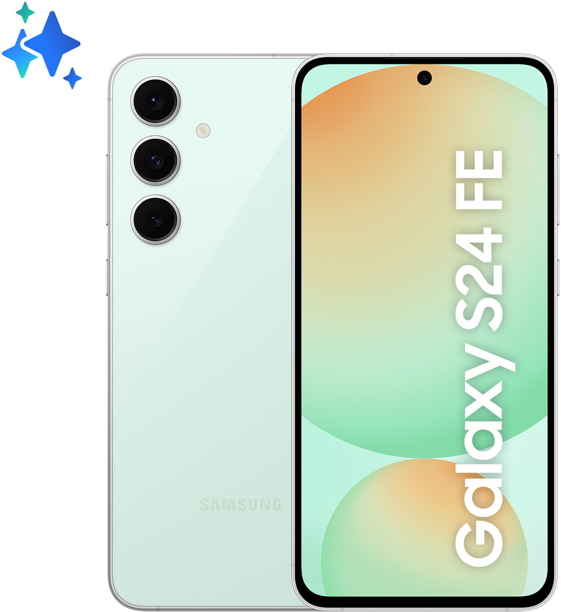 <1875>galaxy s24 FE ・海外版SM-S721W Samsung Galaxy S24 FE 5G 8/256GB Niebieski (SM-S721BLBGEUE
