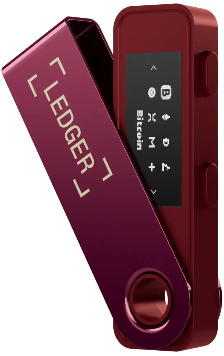 Portfel kryptowalut LEDGER Nano S Plus Magenta – sklep internetowy Avans.pl