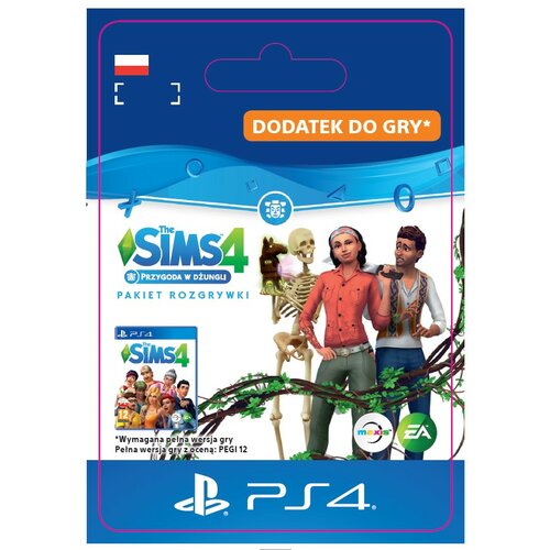 Kod aktywacyjny The Sims 4: Przygoda w dżungli Gra PS4 – sklep internetowy  Avans.pl