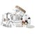 Robot kuchenny planetarny SENCOR STM 3787CH 1200W z blenderem kielichowym i maszynką do mięsa