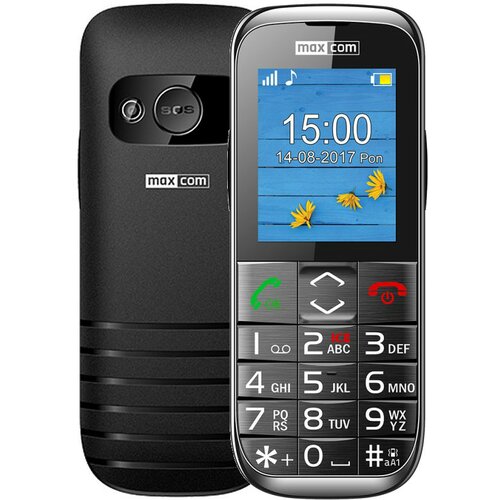 Telefon MAXCOM MM720 Czarny – sklep internetowy Avans.pl