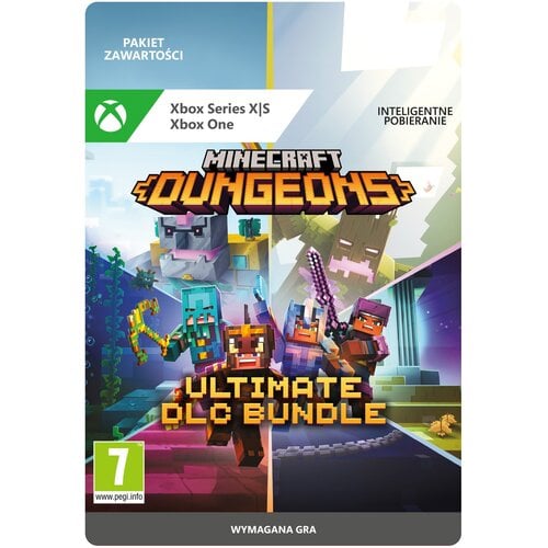 Kod aktywacyjny Minecraft: Dungeons - Ultimate Edition DLC Bundle XBOX ONE  (Kompatybilne z Xbox Series X) – sklep internetowy Avans.pl
