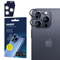 Szkło hartowane na obiektyw 3MK Hardy Lens Protection Pro do Apple iPhone 14 Pro/14 Pro Max Grafitowy