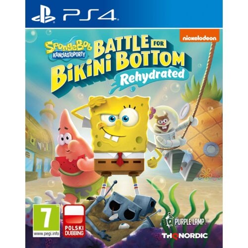 Spongebob Squarepants: Battle for Bikini Bottom - Rehydrated Gra PS4  (Kompatybilna z PS5) – sklep internetowy Avans.pl