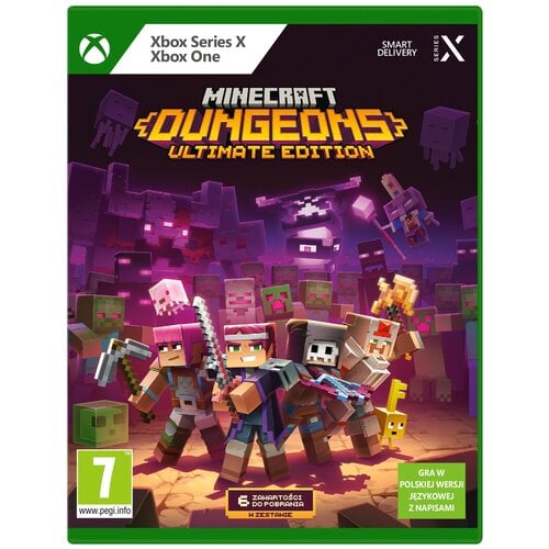 Minecraft Dungeons - Edycja Ultimate Gra XBOX ONE (Kompatybilna z Xbox  Series X) – sklep internetowy Avans.pl