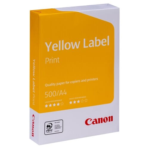 Papier do drukarki CANON Yellow Label A4 500 arkuszy – sklep internetowy  Avans.pl