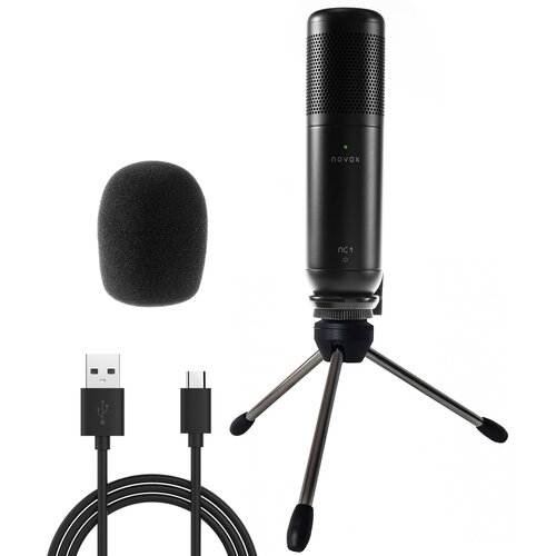 Mikrofon NOVOX NC-1 Black – sklep internetowy Avans.pl