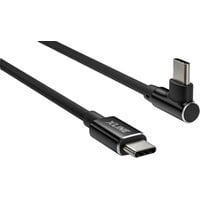 Kabel USB-C - USB-C kątowy XLINE 60W 1m