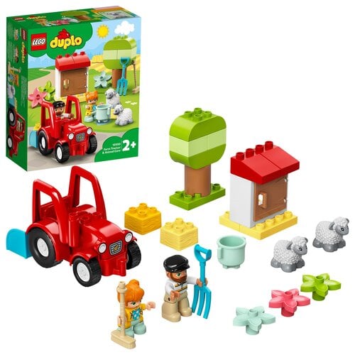 LEGO Duplo Traktor i zwierzęta gospodarskie 10950 – sklep internetowy  Avans.pl