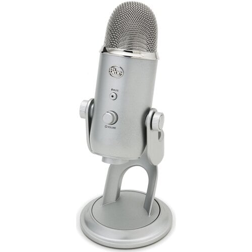 Mikrofon do streamingu BLUE Yeti USB Silver 988-000238 – sklep internetowy  Avans.pl