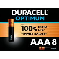 Baterie AAA LR03 DURACELL Optimum (8 szt.)