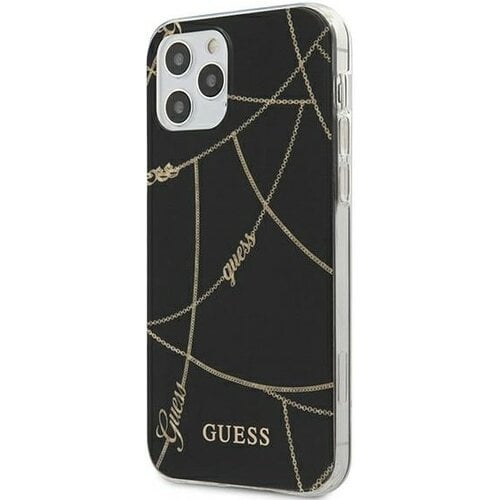 Etui GUESS Gold Chain Collection do Apple iPhone 12 Pro Max Czarny – sklep  internetowy Avans.pl