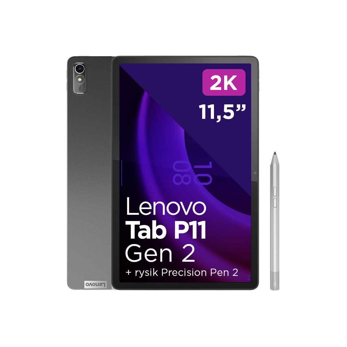Tablet Lenovo Tab P11 2 Gen Tb350fu 115 6128 Gb Wi Fi Szary Rysik Sklep Internetowy Avanspl 7545