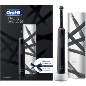 Szczoteczka rotacyjna ORAL-B Pro 3 3500 Black Edition – sklep internetowy  Avans.pl