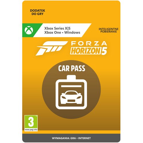Kod aktywacyjny Forza Horizon 5 Car Pass PC / XBOX ONE (Kompatybilna z Xbox  Series X) – sklep internetowy Avans.pl