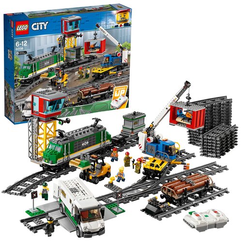 LEGO City Pociąg towarowy 60198 – sklep internetowy Avans.pl