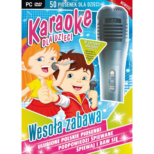 Karaoke dla Dzieci: Wesoła Zabawa + Mikrofon Gra PC – sklep internetowy  Avans.pl
