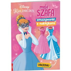 Disney Księżniczka Moja szafa Zmazywanki z naklejkami SSN-9103 – sklep  internetowy Avans.pl