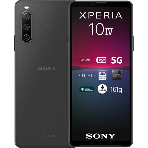 Smartfon SONY Xperia 10 IV 6/128GB 5G 6" Czarny – sklep internetowy Avans.pl