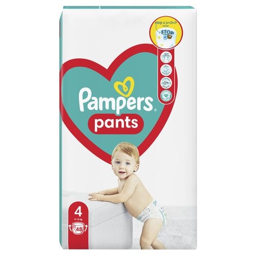 Pieluchomajtki PAMPERS Pants 4 (48 szt.) – sklep internetowy Avans.pl