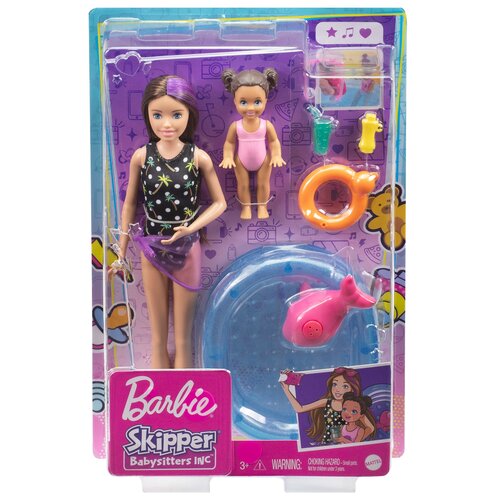 Lalka Barbie Skipper Opiekunka Basen GRP39 – sklep internetowy Avans.pl