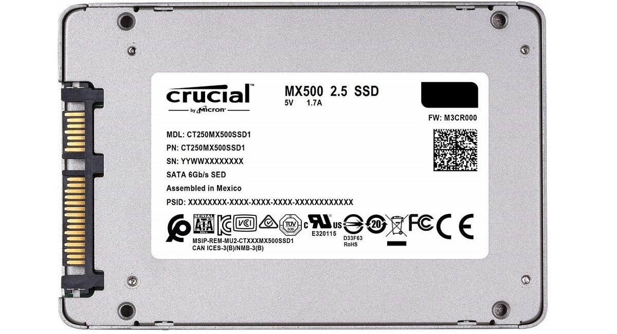Dysk CRUCIAL MX500 Szybkość odczytu, szybkość zapisu