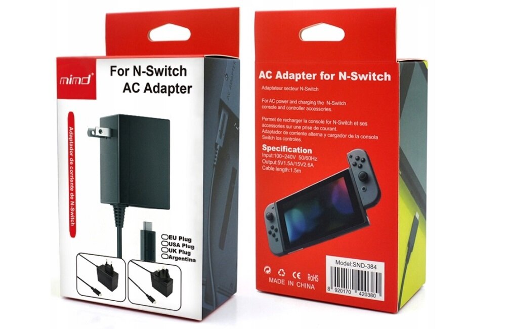 Ładowarka do Nintendo Switch MIMD SB4964 – sklep internetowy Avans.pl