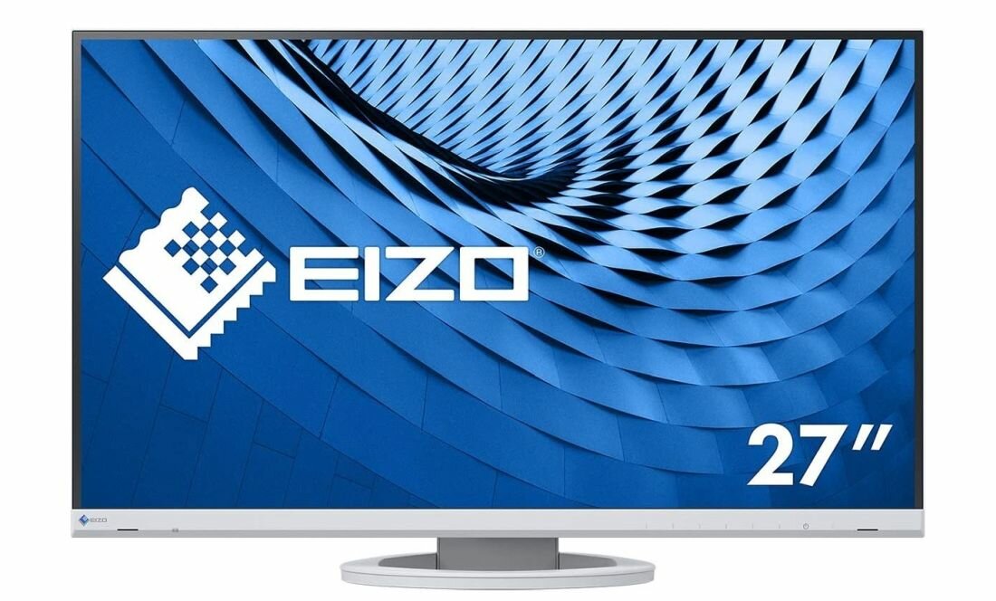 Monitor EIZO FlexScan EV2760-WT 27 2560x1440px IPS - wygląd ogólny zużycie energii funkcjonalność