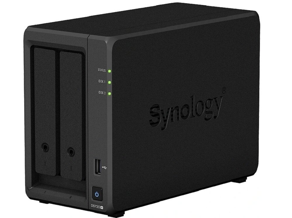 Serwer plików SYNOLOGY DS720+ - Złącza urządzenia 