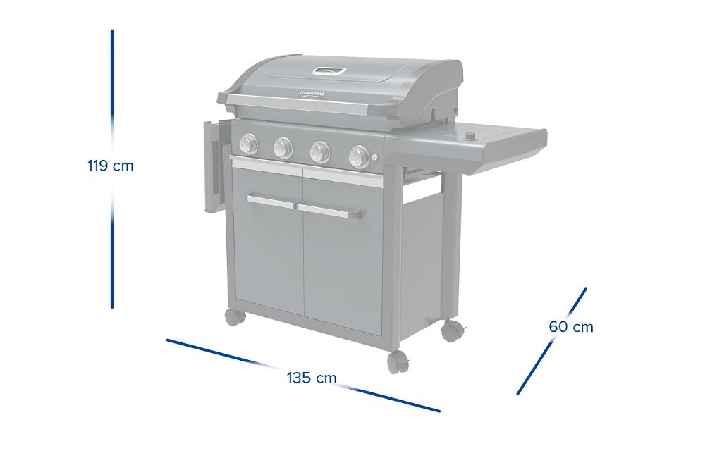 Grill gazowy Campingaz PREMIUM SERIA 4 wymiary szybki montaż