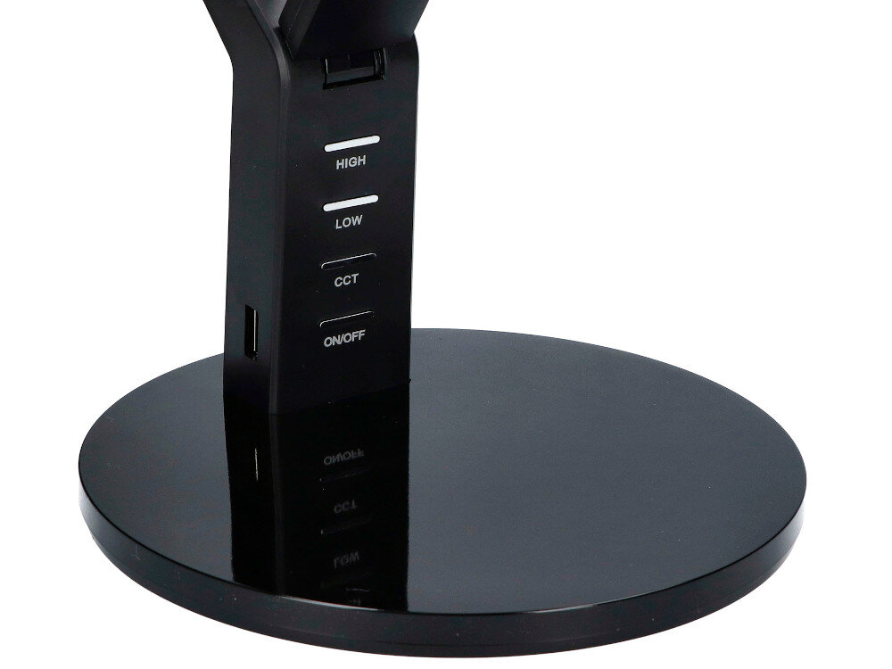 Lampka biurkowa MAXCOM Lumen ML4400 Czarny złącze USB