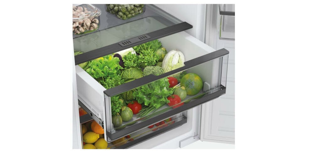 HAIER-HLE-172 lodówka szuflada przechowywanie owoce warzywa