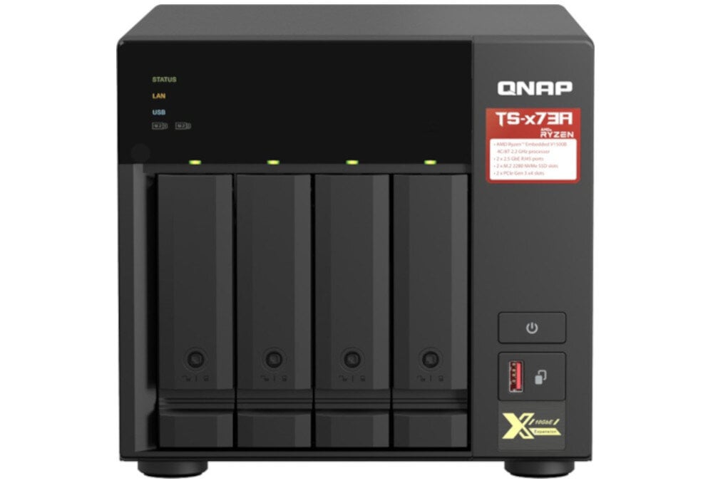 Serwer plików QNAP TS.473A.8G dwa systemy jeden serwer