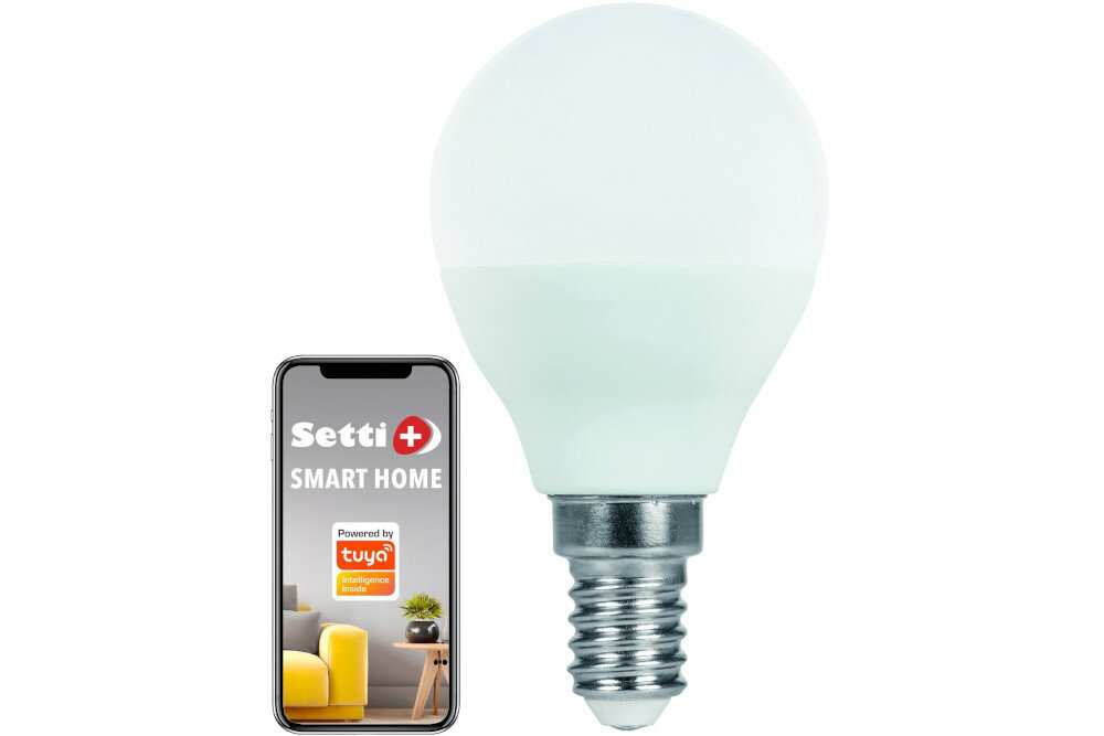 Inteligentna żarówka LED SETTI+ SL227RGB 10W E27 WiFi zarowka inteligentna wyglad