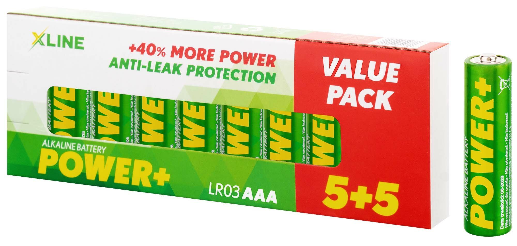 Baterie XLINE LR6 AA wyglad