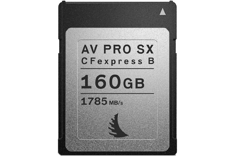 Karta pamięci ANGELBIRD AV PRO CFexpress SX 160GB pojemność fotografia szybkość zapis raw zgodność 