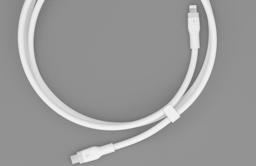 Kabel USB-C/Lightning BELKIN Silicone jakość wykonania