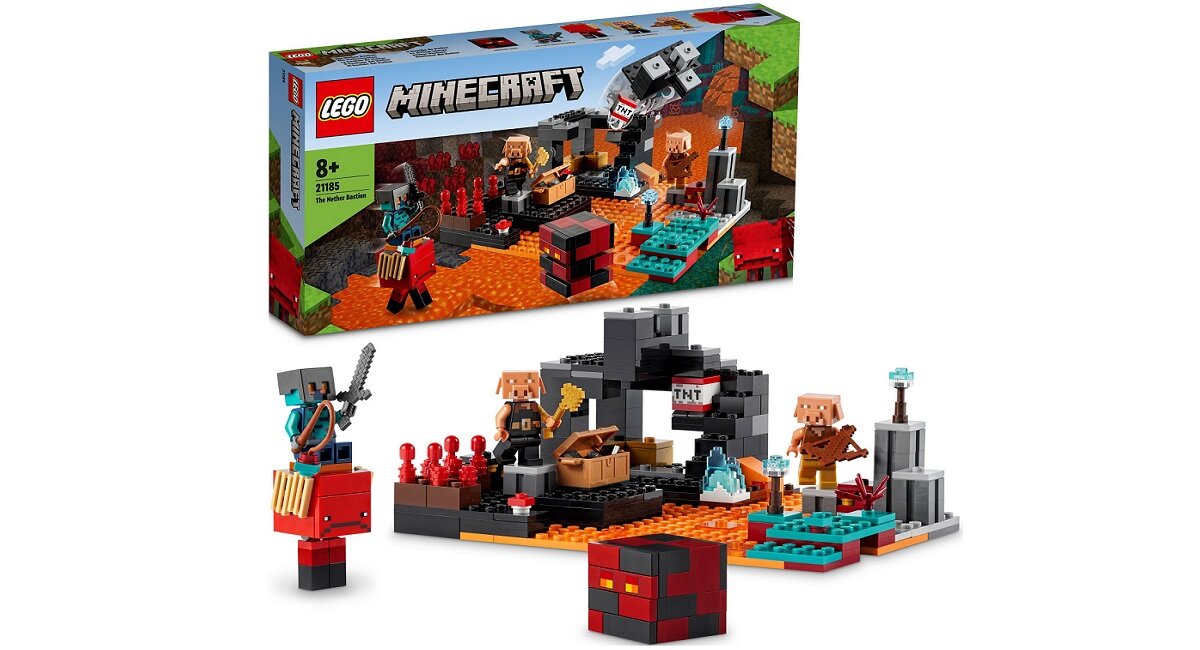 LEGO 21185 Minecraft Bastion w Netherze – sklep internetowy Avans.pl