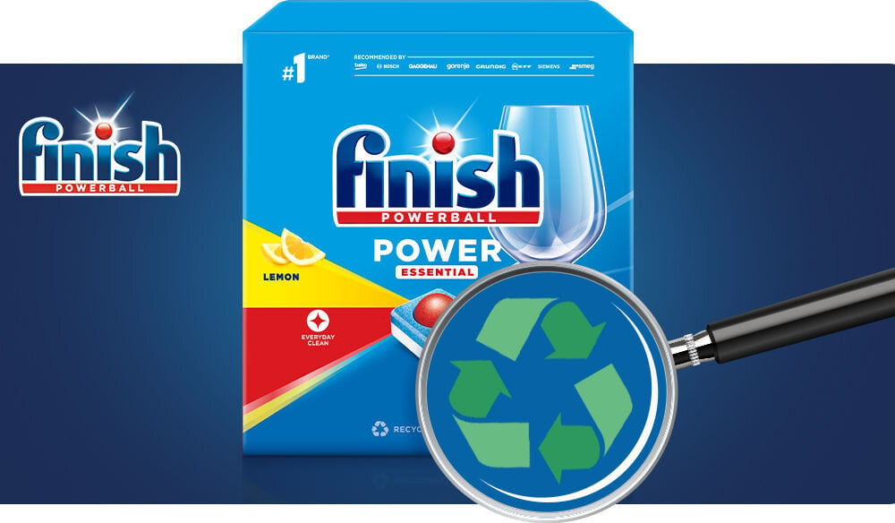 Tabletki do zmywarek FINISH Power Essential recykling