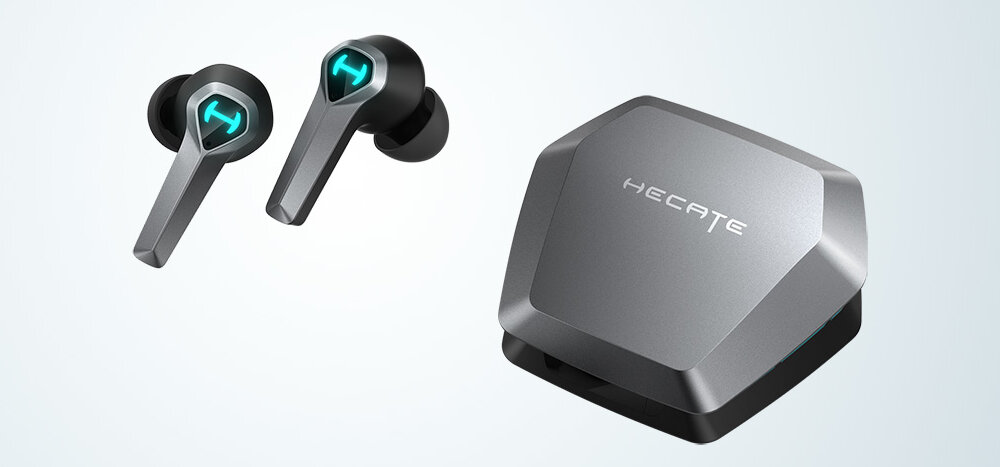 Słuchawki EDIFIER Hecate GX04 Szary bluetooth jakość dźwięk tryby odtwarzania