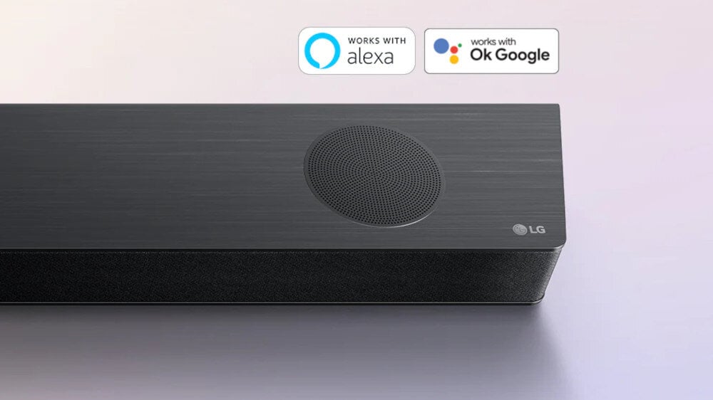 Soundbar LG S95QR  - sterowanie głosowe