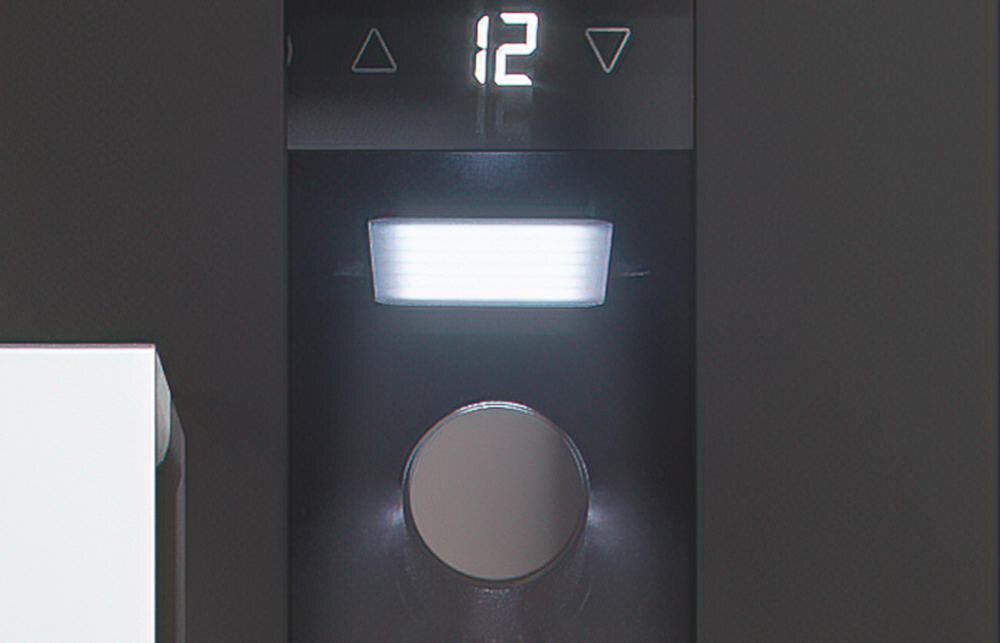 CANDY DiVino CCVB 15/1 oświetlenie led doskonała widoczność butelki półki energia elekjtryczna żarówka