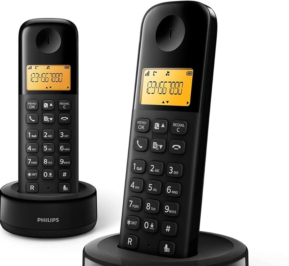 Telefon bezprzewodowy PHILIPS D1602 Korektor 